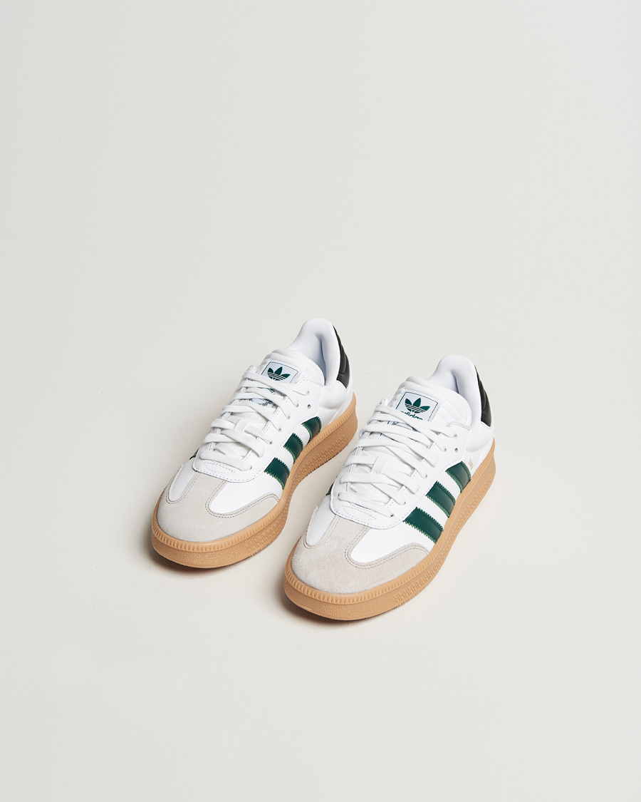 Hombres | adidas Originals Samba XLG Sneaker White/Green | adidas Originals | Samba XLG Sneaker White/Green