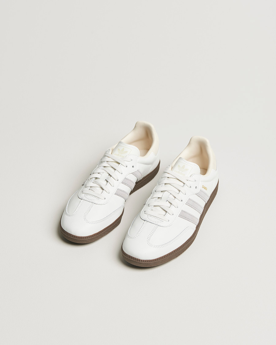 Hombres | adidas Originals Samba Sneaker Off White/Grey | adidas Originals | Samba Sneaker Off White/Grey