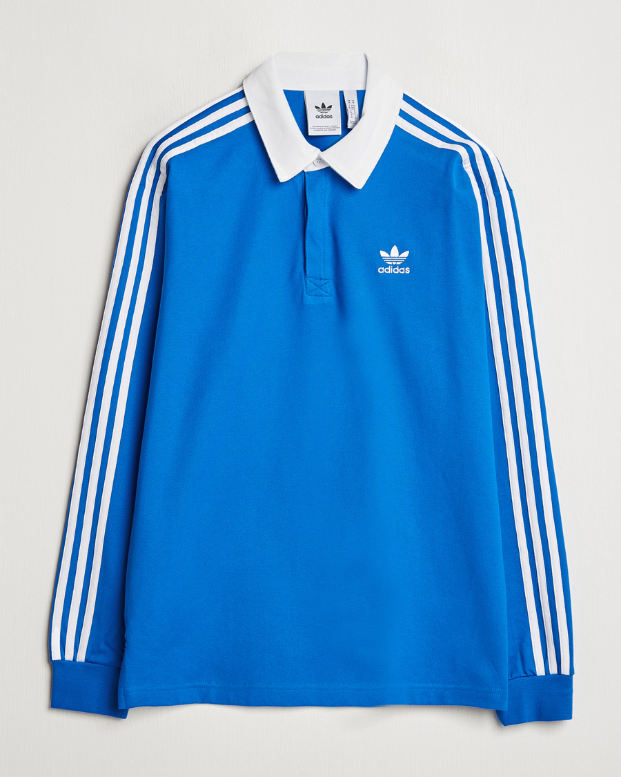 Hombres | Jerséis y prendas de punto | adidas Originals | Rugby Polo Blue