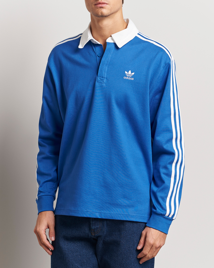 Hombres | Jerséis y prendas de punto | adidas Originals | Rugby Polo Blue