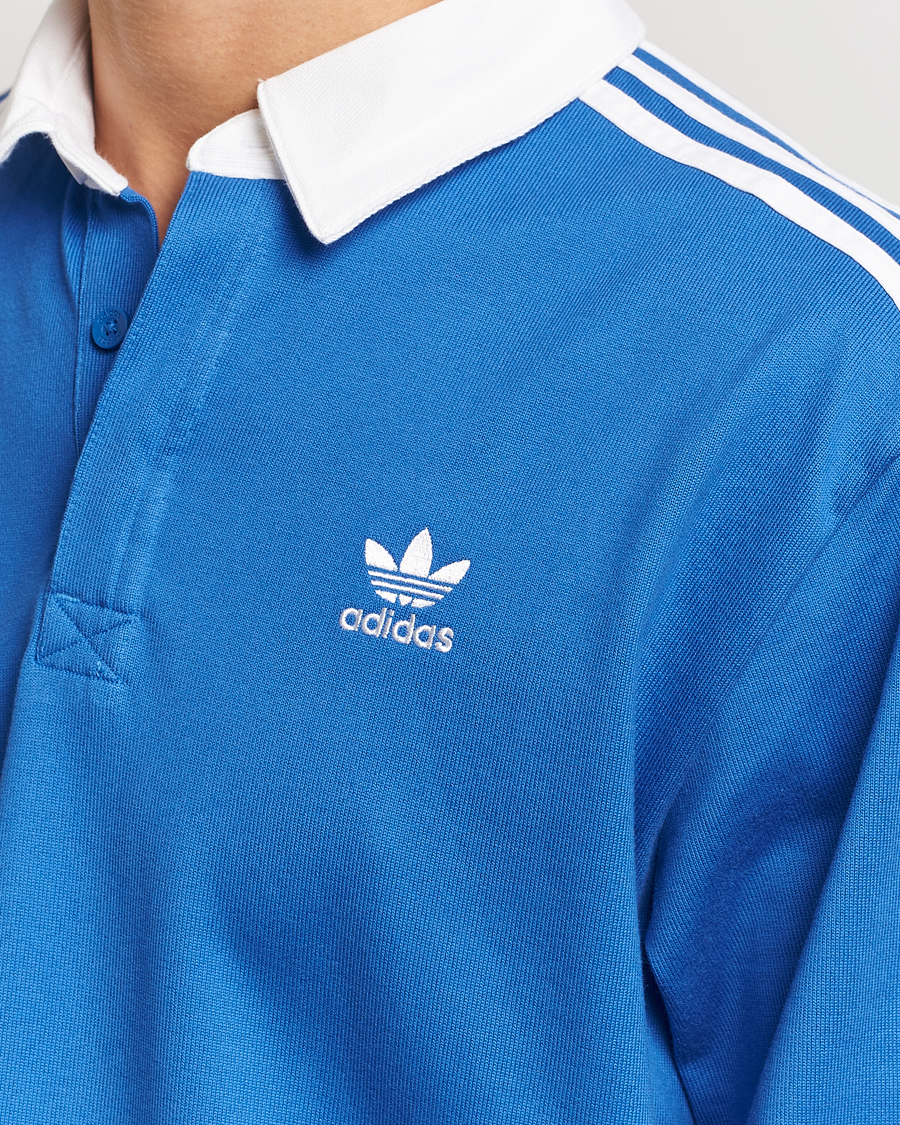 Hombres | Jerséis y prendas de punto | adidas Originals | Rugby Polo Blue