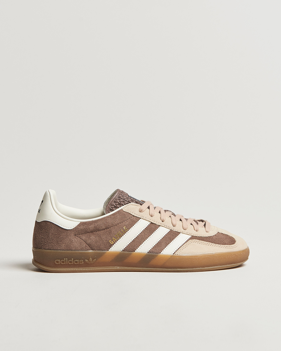 Hombres | adidas Originals Gazelle Indoor Two Tone Sneaker Brown | adidas Originals | Gazelle Indoor Two Tone Sneaker Brown