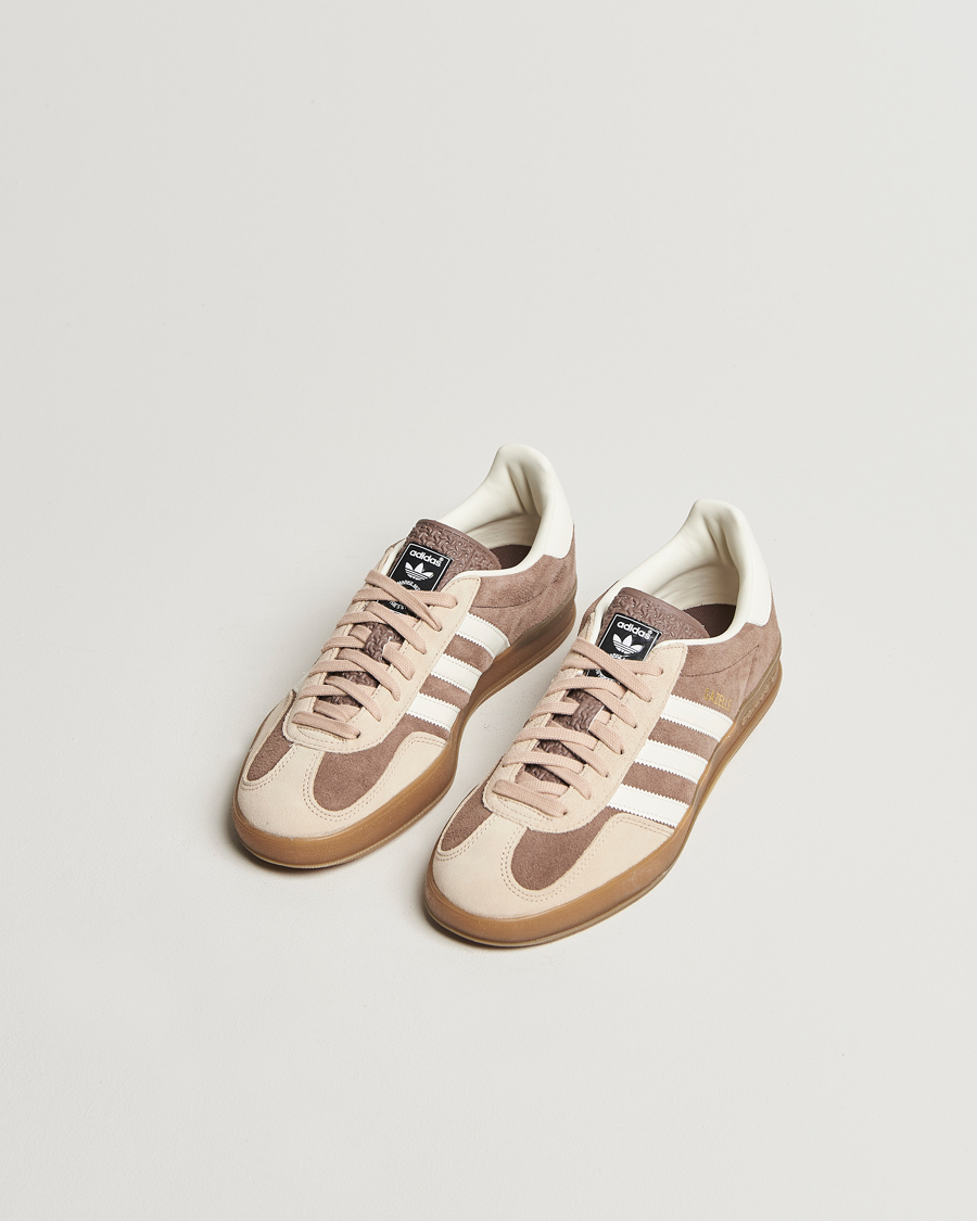 Hombres | adidas Originals Gazelle Indoor Two Tone Sneaker Brown | adidas Originals | Gazelle Indoor Two Tone Sneaker Brown