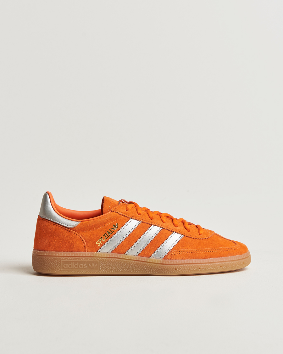 Hombres | adidas Originals Handball Spezial Sneaker Orange/Alumina | adidas Originals | Handball Spezial Sneaker Orange/Alumina