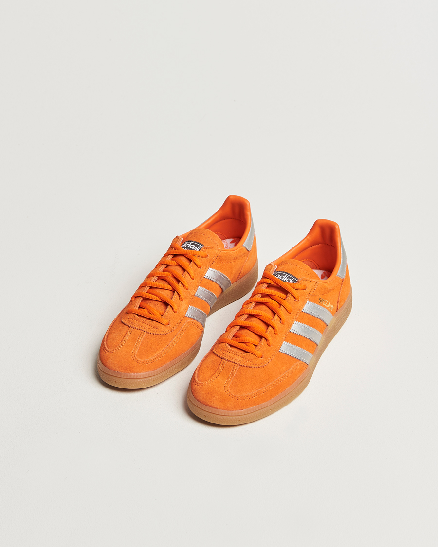 Hombres | adidas Originals Handball Spezial Sneaker Orange/Alumina | adidas Originals | Handball Spezial Sneaker Orange/Alumina