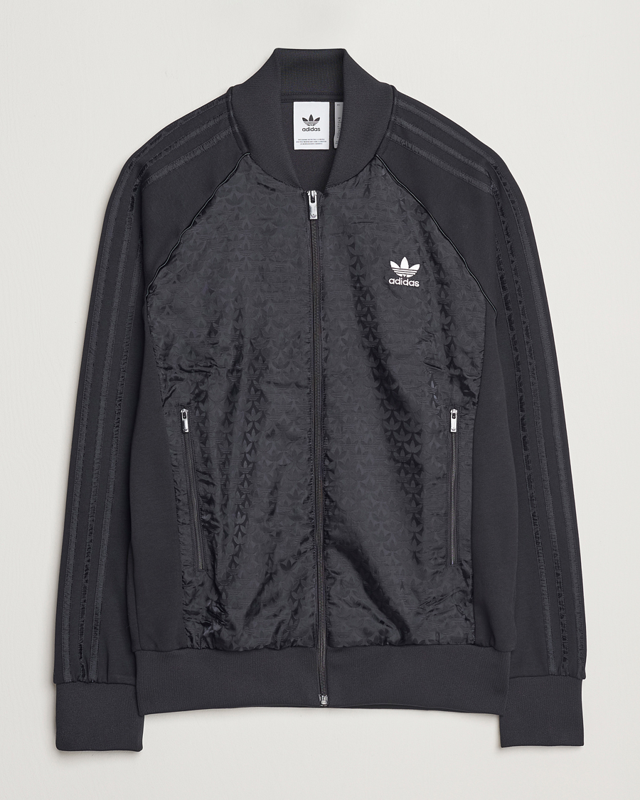 Hombres | Jerséis y prendas de punto | adidas Originals | Monogram Track Jacket Black