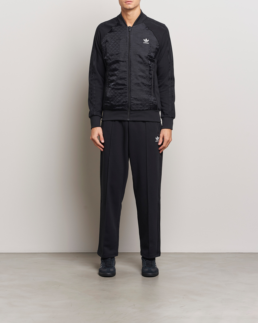 Hombres | Jerséis y prendas de punto | adidas Originals | Monogram Track Jacket Black