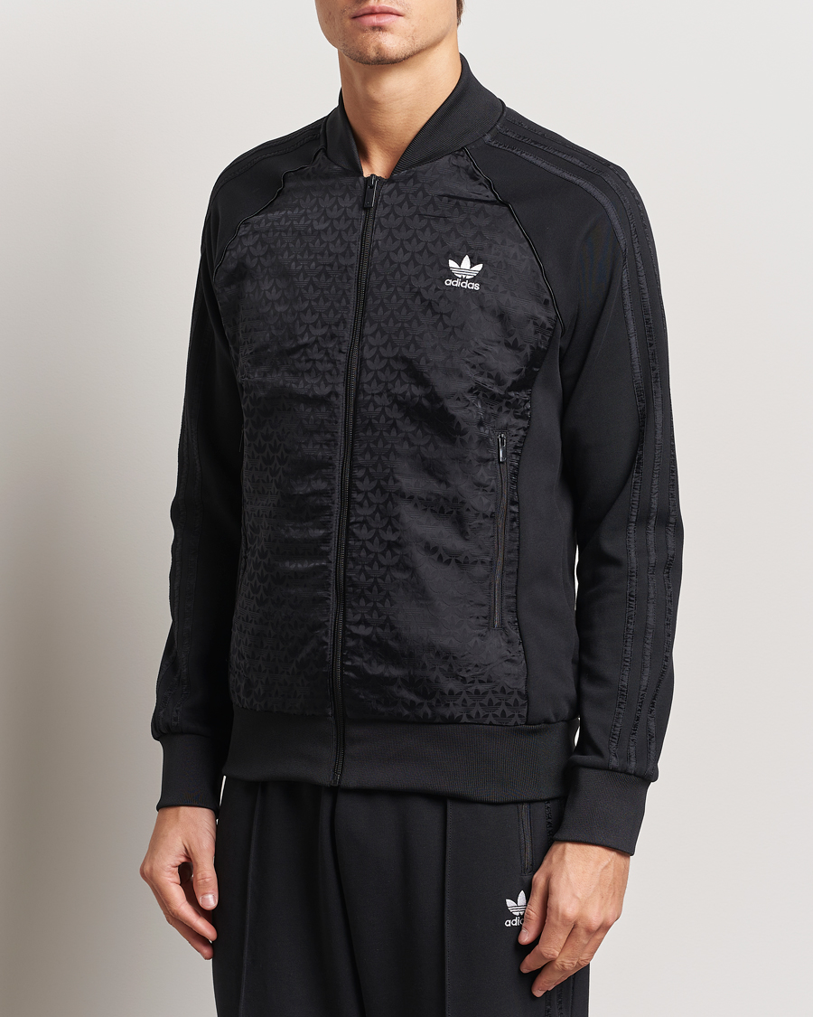Hombres | Jerséis y prendas de punto | adidas Originals | Monogram Track Jacket Black