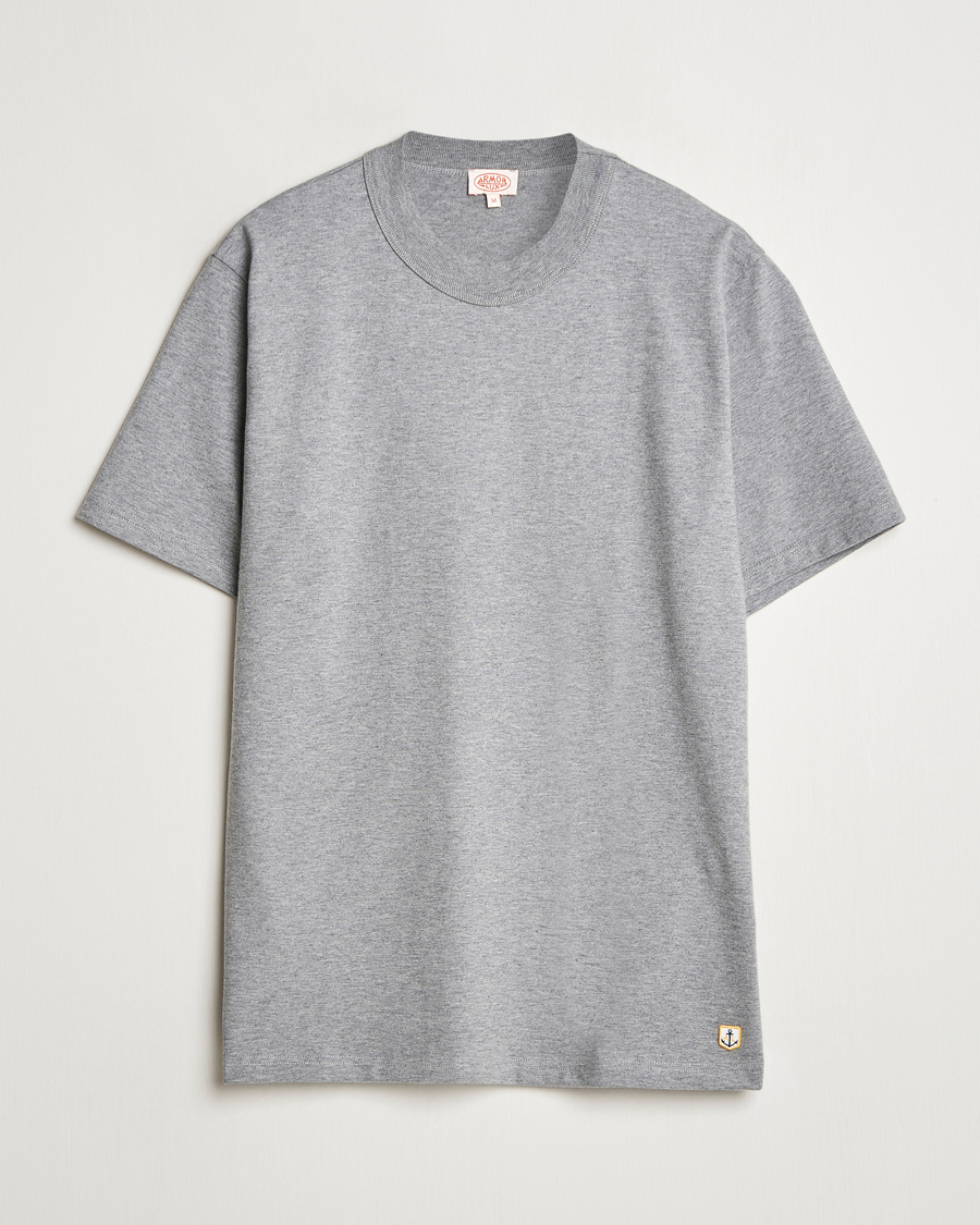 Hombres | Camisetas | Armor-lux | Héritage Callac T-Shirt Misty Grey