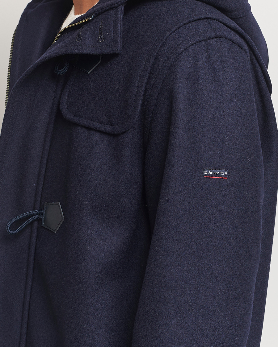 Hombres | Abrigos y chaquetas | Armor-lux | Quimper Duffle Coat Navy