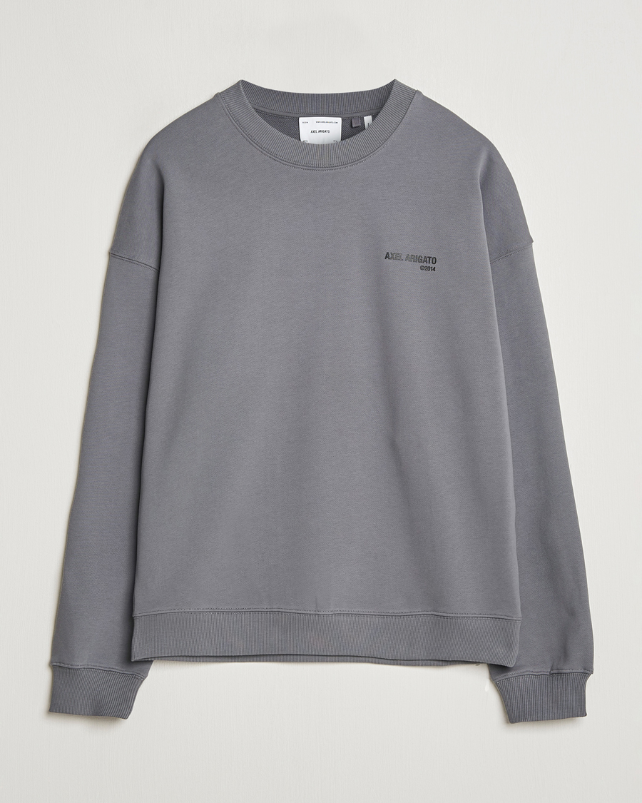 Hombres | Jerséis y prendas de punto | Axel Arigato | Spade Sweatshirt Washed Steel