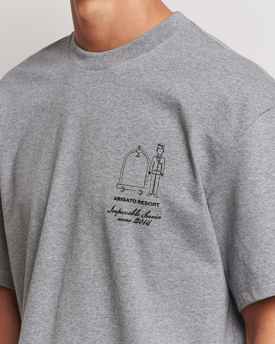 Hombres | Camisetas | Axel Arigato | Resort T-Shirt Grey Melange