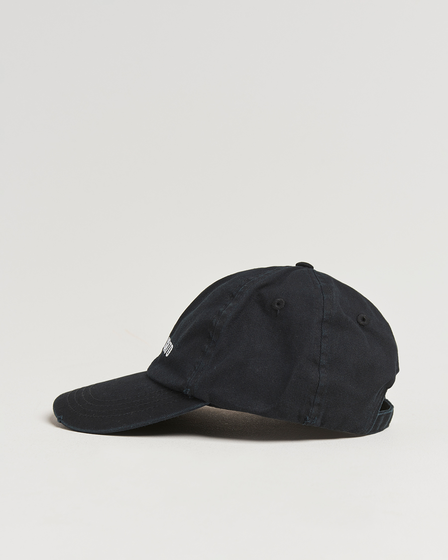 Hombres | Axel Arigato AA Logo Cap Washed Black | Axel Arigato | AA Logo Cap Washed Black