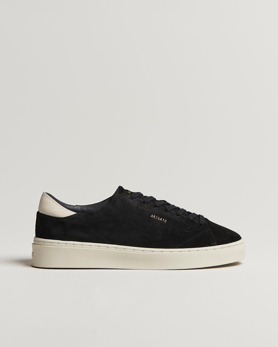 Hombres | Axel Arigato Court Suede Sneaker Black | Axel Arigato | Court Suede Sneaker Black