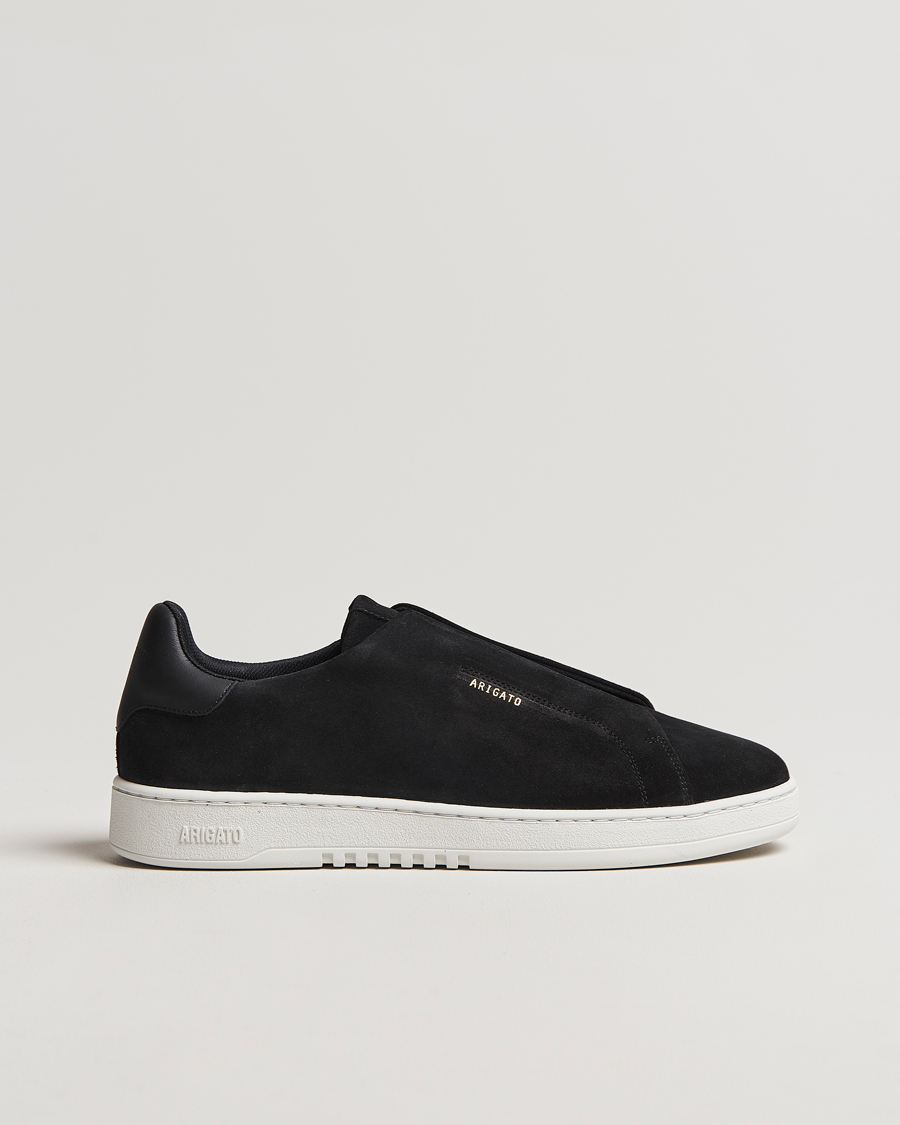 Hombres | Zapatillas | Axel Arigato | Dice Laceless Suede Sneaker Black