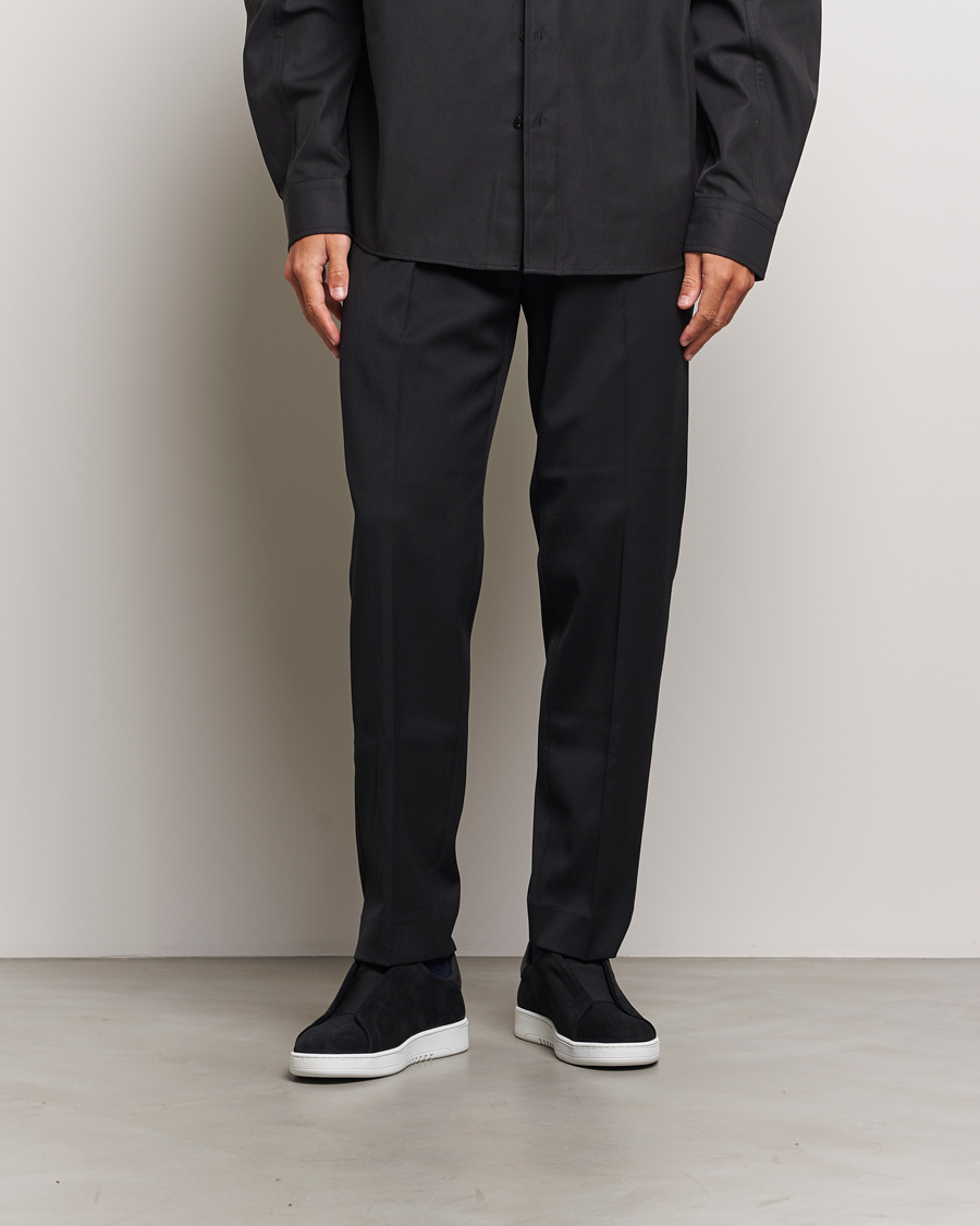 Hombres | Zapatillas | Axel Arigato | Dice Laceless Suede Sneaker Black