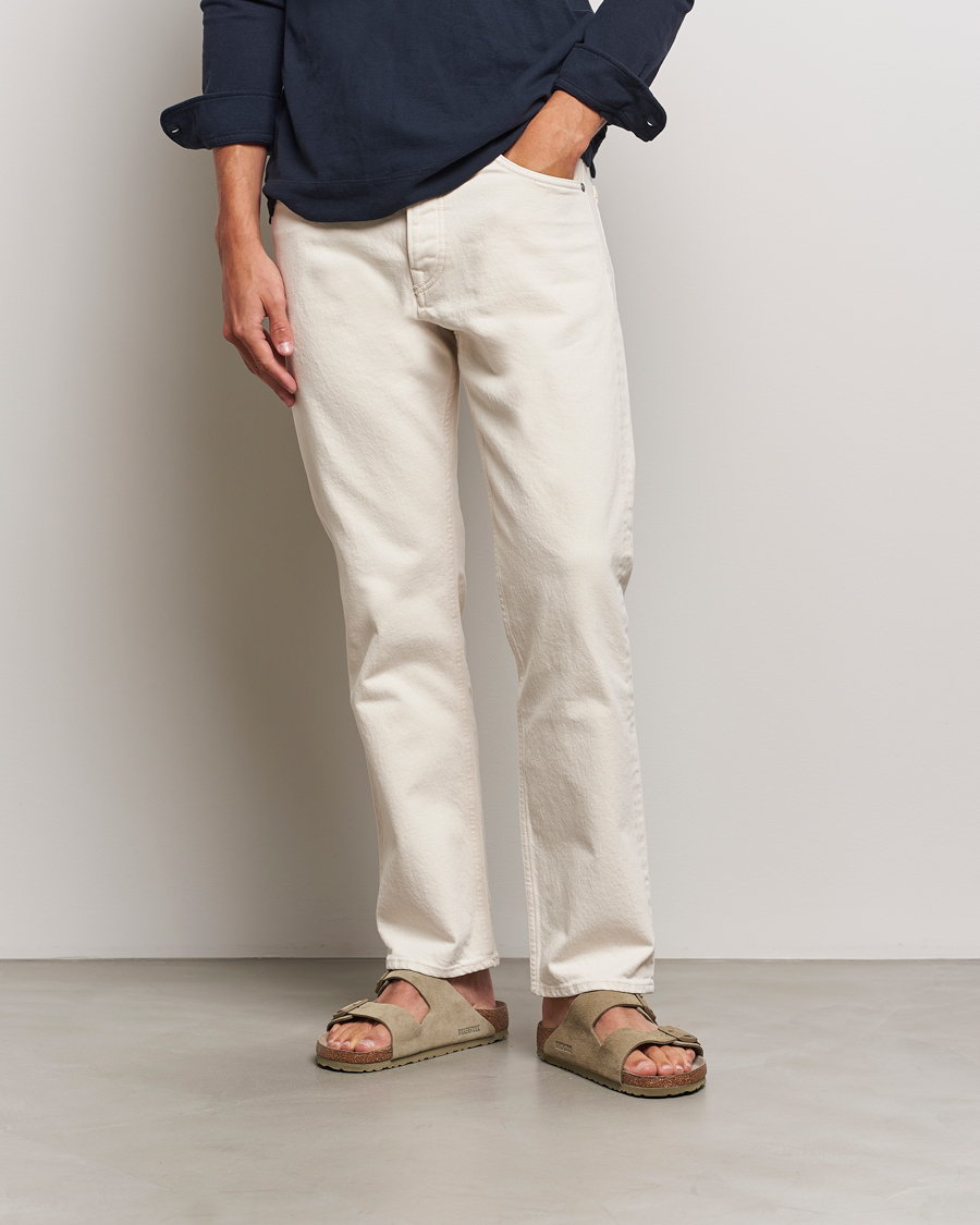 Hombres | Sandalias y chanclas | BIRKENSTOCK | Arizona Soft Footbed Faded Khaki Suede