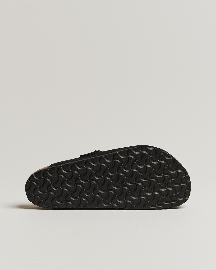 Hombres | Sandalias y chanclas | BIRKENSTOCK | Boston Soft Footbed Black Suede
