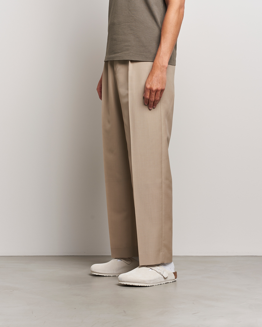 Hombres | BIRKENSTOCK Boston Classic Footbed Antique White Suede | BIRKENSTOCK | Boston Classic Footbed Antique White Suede