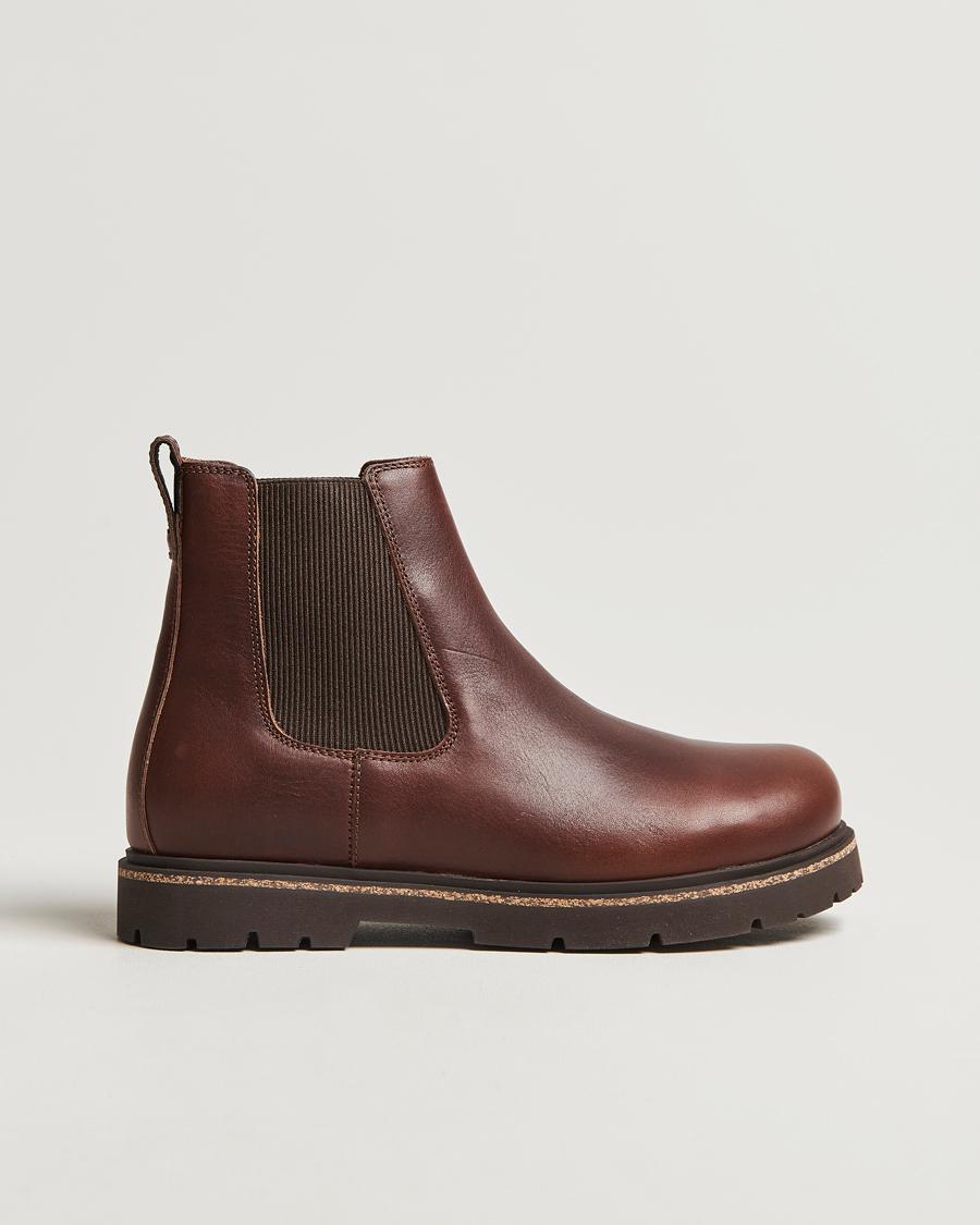 Hombres | BIRKENSTOCK Highwood Chelsea Boot Chocolate Leather | BIRKENSTOCK | Highwood Chelsea Boot Chocolate Leather