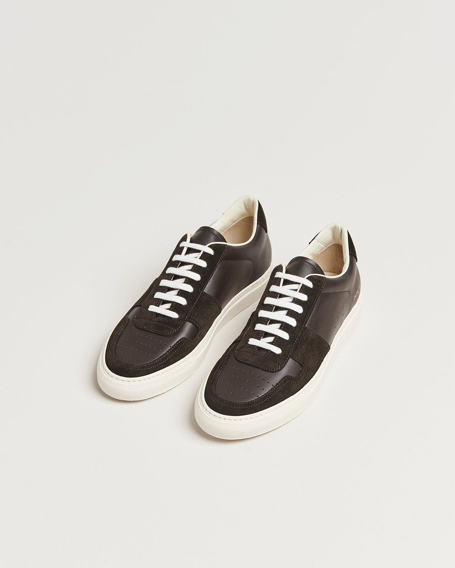 Hombres | Common Projects B Ball Duo Sneaker Coffee Brown | Common Projects | B Ball Duo Sneaker Coffee Brown