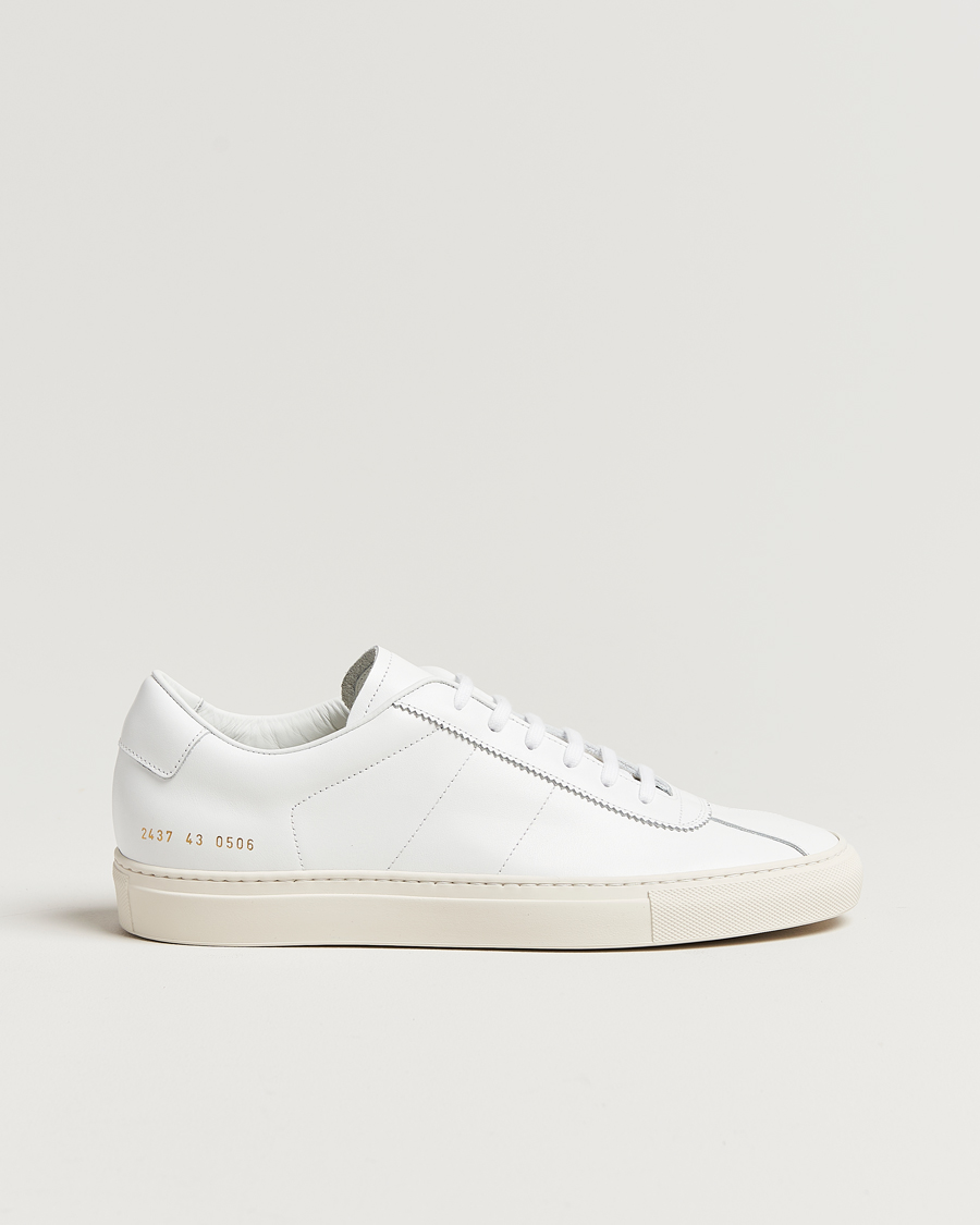 Hombres | Common Projects Tennis 70's Leather Sneaker White | Common Projects | Tennis 70's Leather Sneaker White