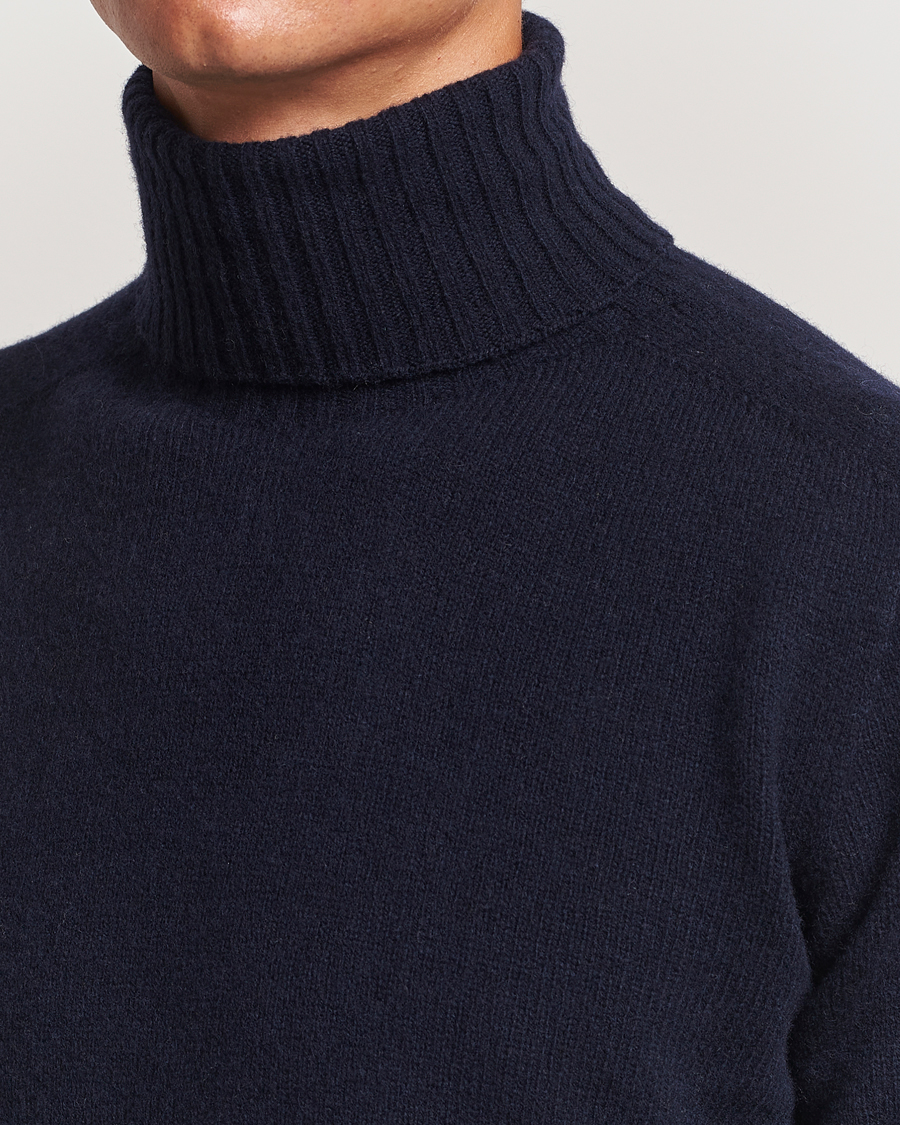 Hombres | Jerséis y prendas de punto | Altea | Wool/Cashmere Rollneck Navy