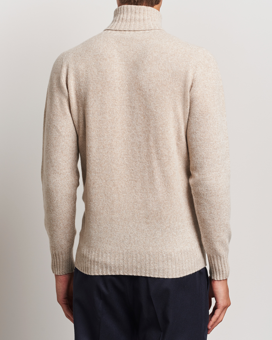 Hombres | Jerséis y prendas de punto | Altea | Wool/Cashmere Rollneck Beige Melange