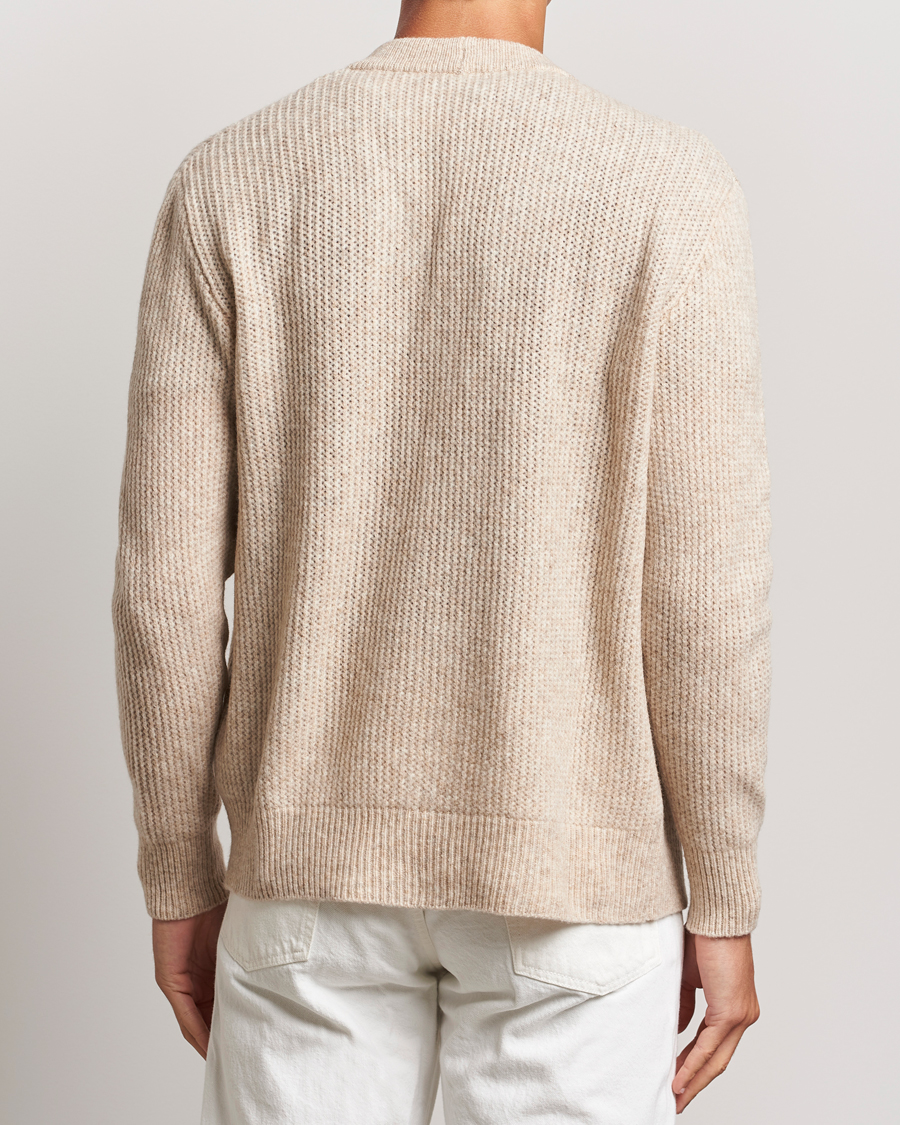 Hombres | Jerséis y prendas de punto | Altea | Soft Rib Stich Cardigan Cream