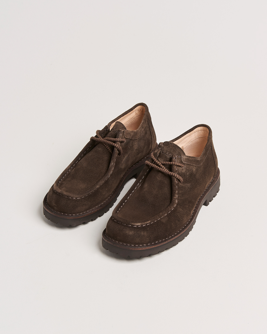 Hombres | Astorflex Beenflex Rubber Sole Shoe Dark Brown Suede | Astorflex | Beenflex Rubber Sole Shoe Dark Brown Suede
