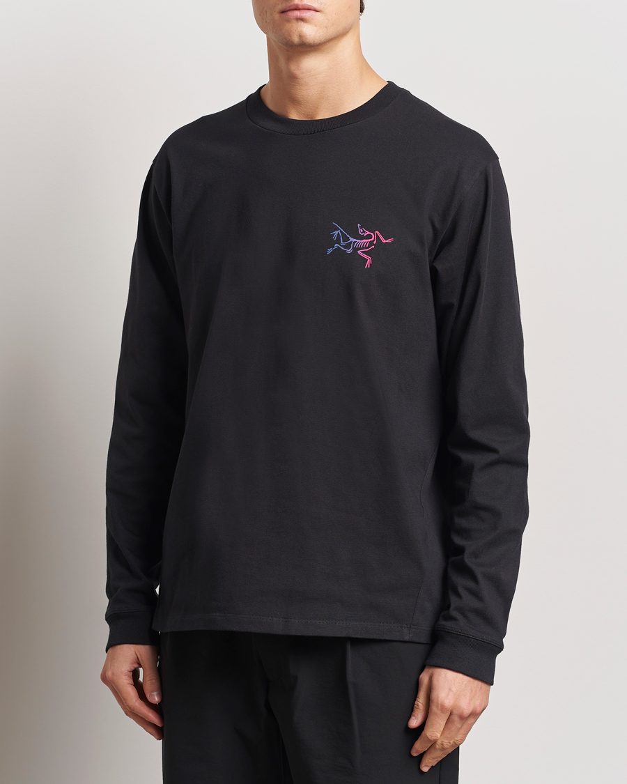 Hombres | Camisetas | Arc'teryx | Kragg Heavy Cotton Long Sleeve T-Shirt Black