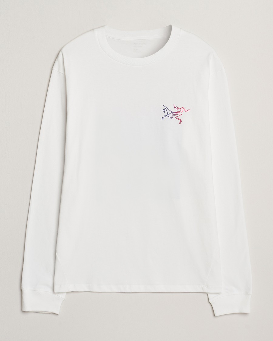 Hombres | Camisetas | Arc'teryx | Kragg Heavy Cotton Long Sleeve T-Shirt White