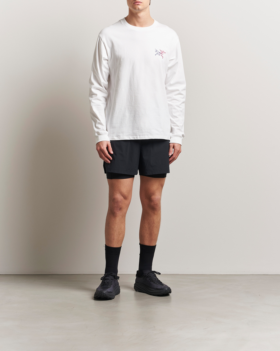Hombres | Camisetas | Arc'teryx | Kragg Heavy Cotton Long Sleeve T-Shirt White