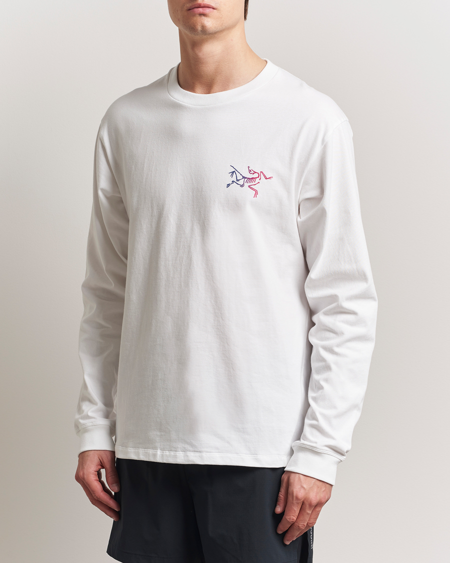 Hombres | Camisetas | Arc'teryx | Kragg Heavy Cotton Long Sleeve T-Shirt White