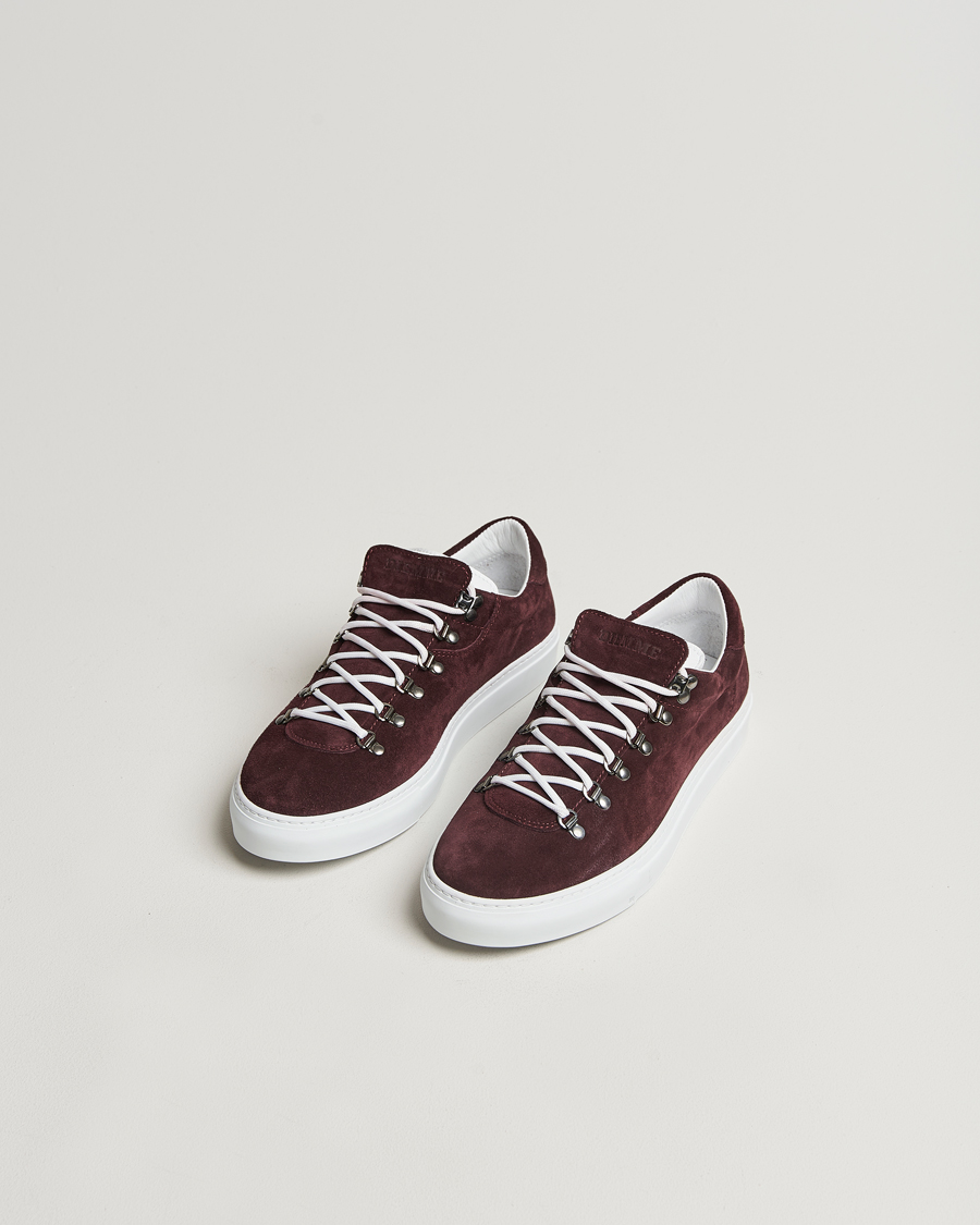 Hombres | Diemme Marostica Low Sneaker Dark Cherry Suede | Diemme | Marostica Low Sneaker Dark Cherry Suede