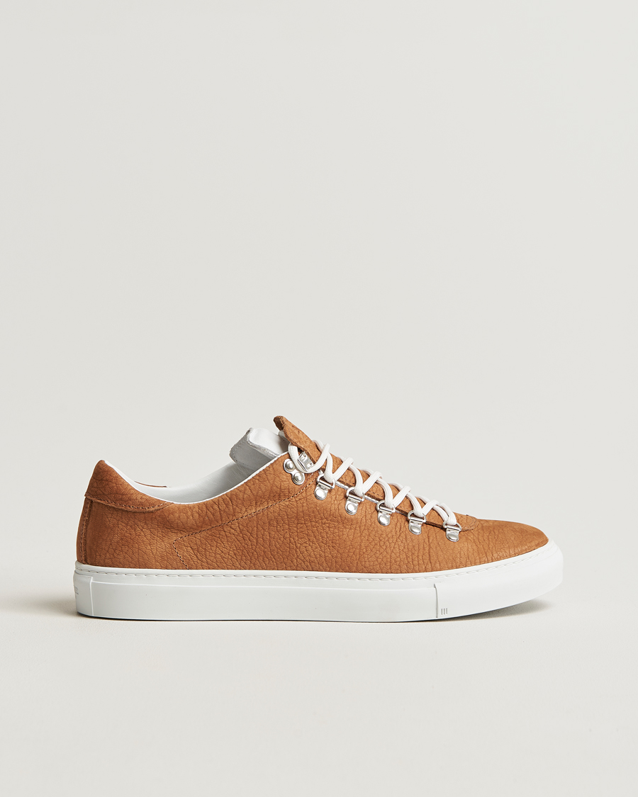 Hombres | Diemme Marostica Low Sneaker Cognac Leather | Diemme | Marostica Low Sneaker Cognac Leather