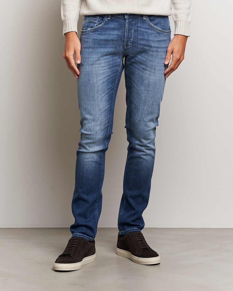 Hombres | Vaqueros | Dondup | George Jeans Medium Blue