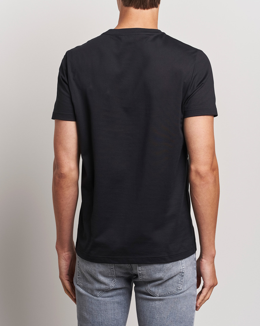 Hombres | Camisetas | Dondup | Logo Crew Neck T-Shirt Black