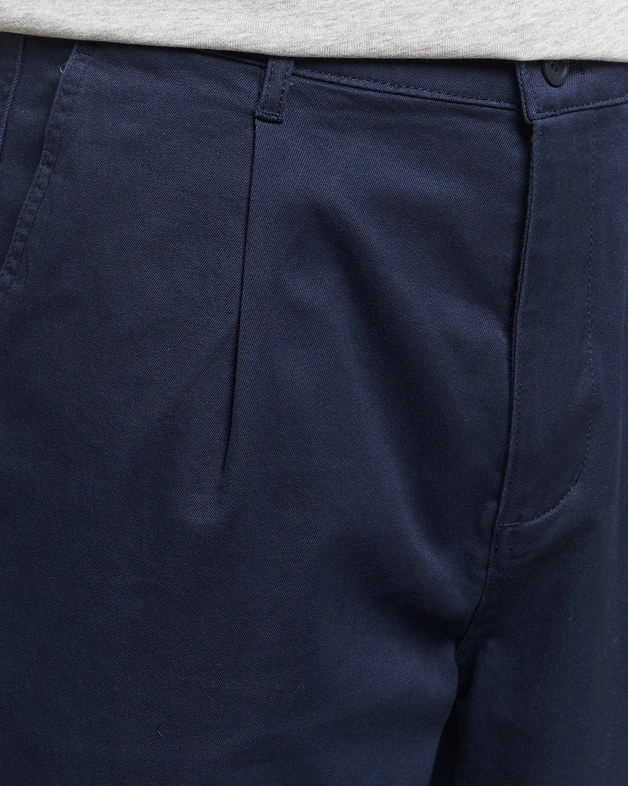 Hombres | Pantalones | Dockers | Original Pleated Cotton Chino Navy Blazer