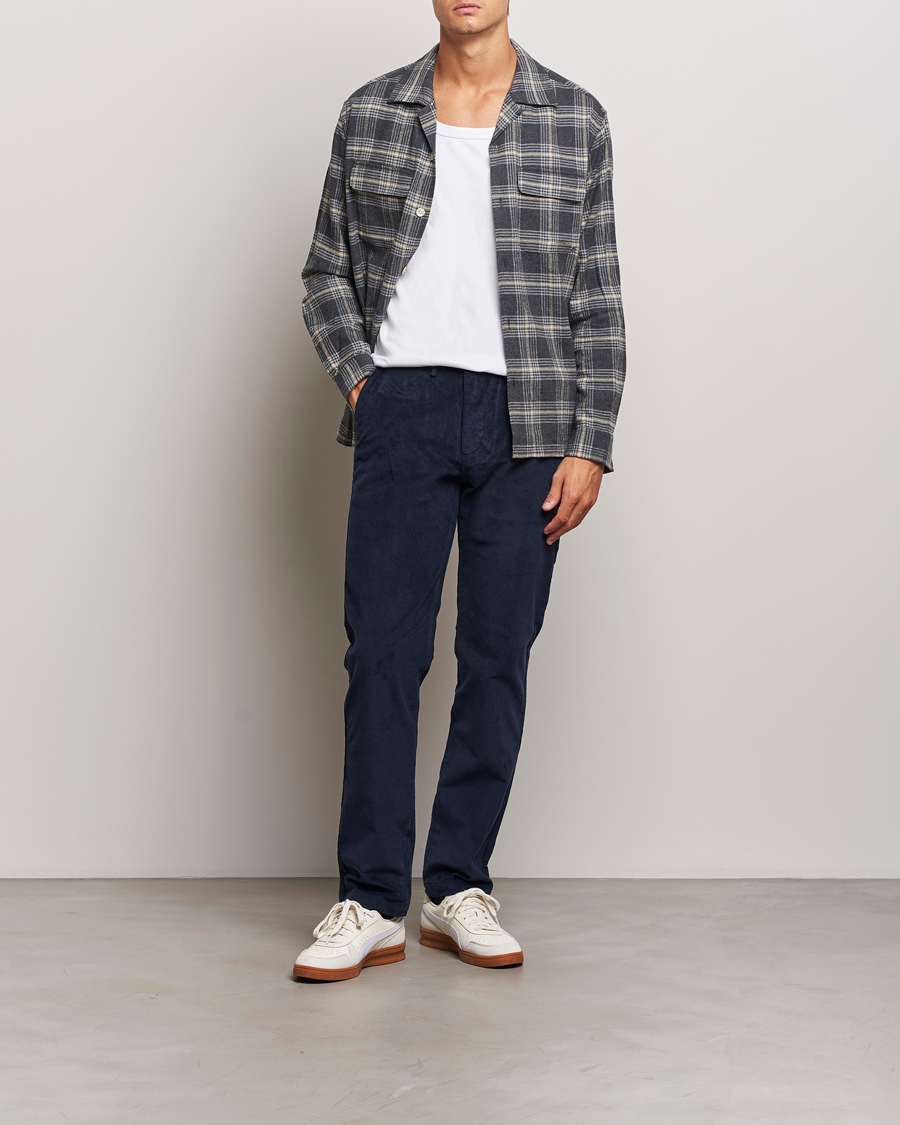 Hombres | Pantalones | Dockers | Slim Cotton Corduroy Chino Navy