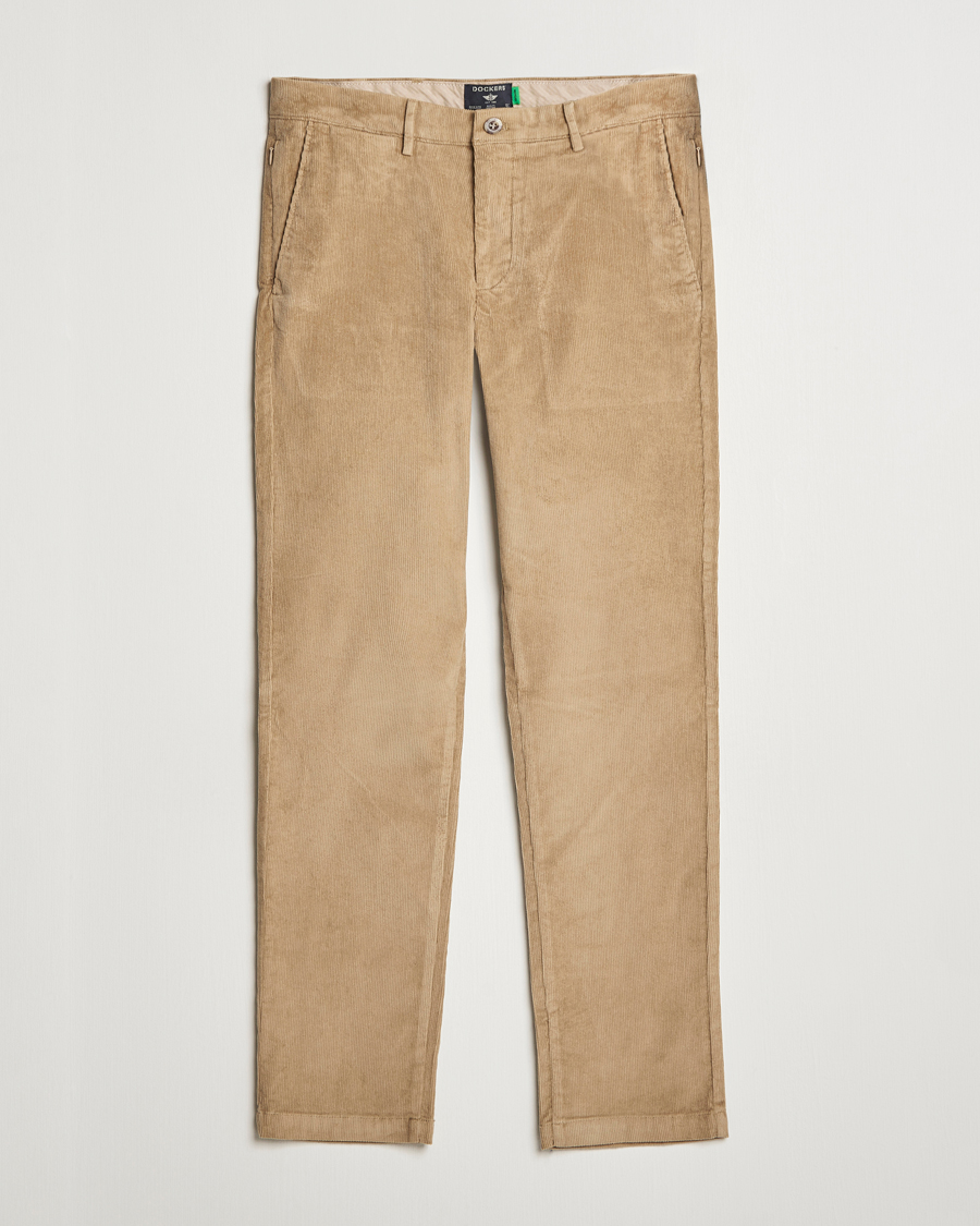 Hombres | Pantalones | Dockers | Slim Cotton Corduroy Chino Harvest Gold