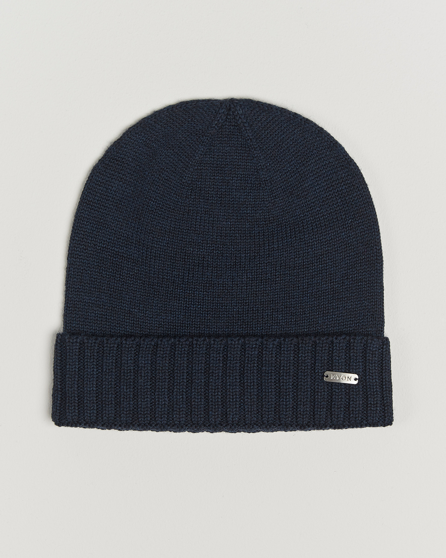 Hombres | Eton Wool Beanie Navy Blue | Eton | Wool Beanie Navy Blue