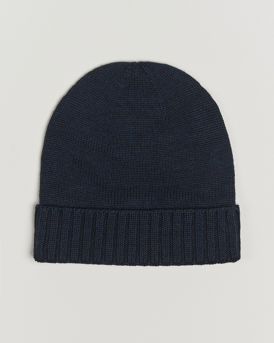 Hombres | Eton Wool Beanie Navy Blue | Eton | Wool Beanie Navy Blue