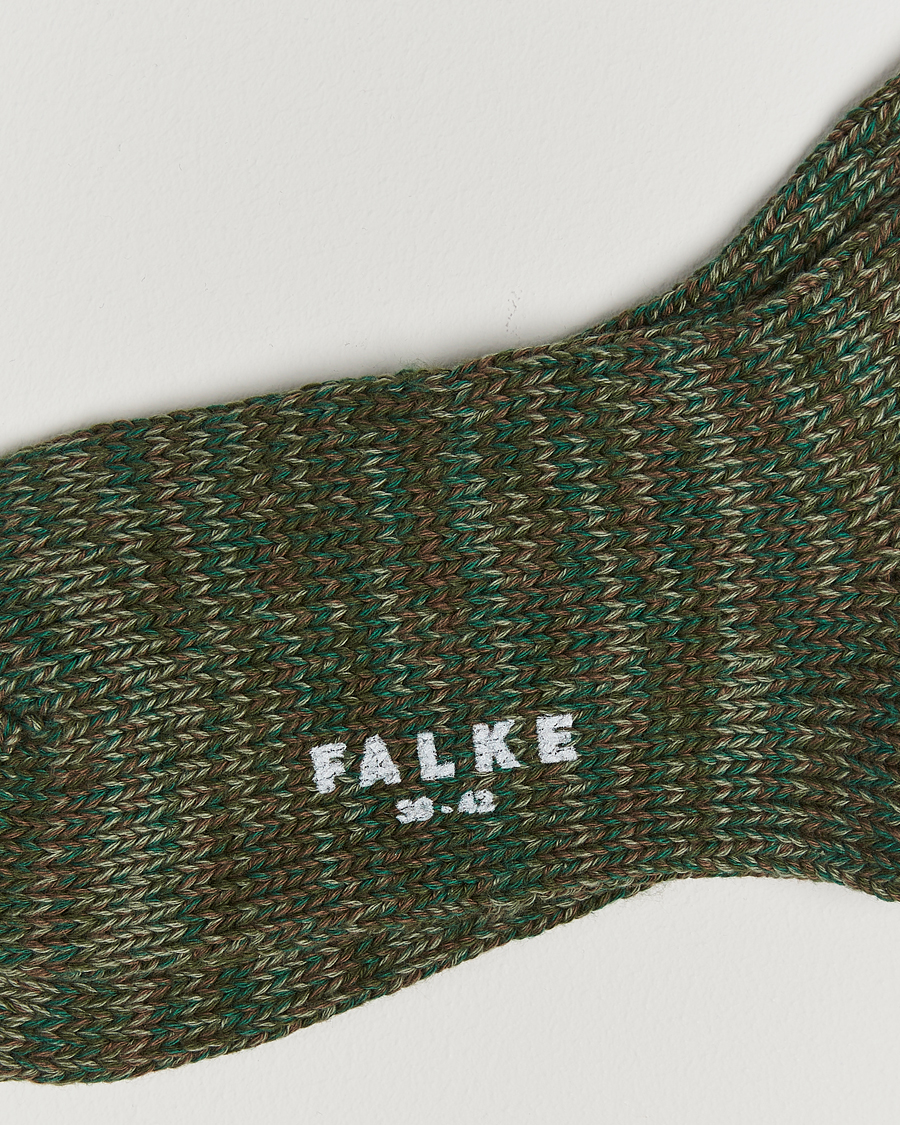 Hombres | Ropa interior y calcetines | Falke | Brooklyn Cotton Sock Brown Tan