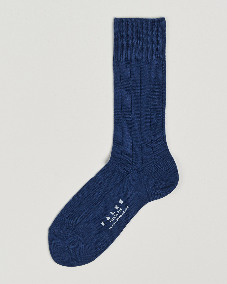 Hombres | Ropa interior y calcetines | Falke | Lhasa Cashmere Socks Royal Blue