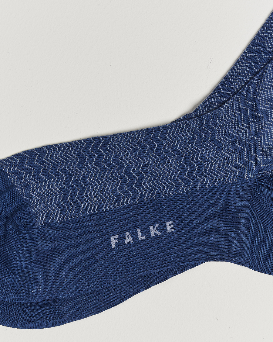 Hombres | Ropa interior y calcetines | Falke | Mighty Nest Wool/Cotton Socks Royal Blue