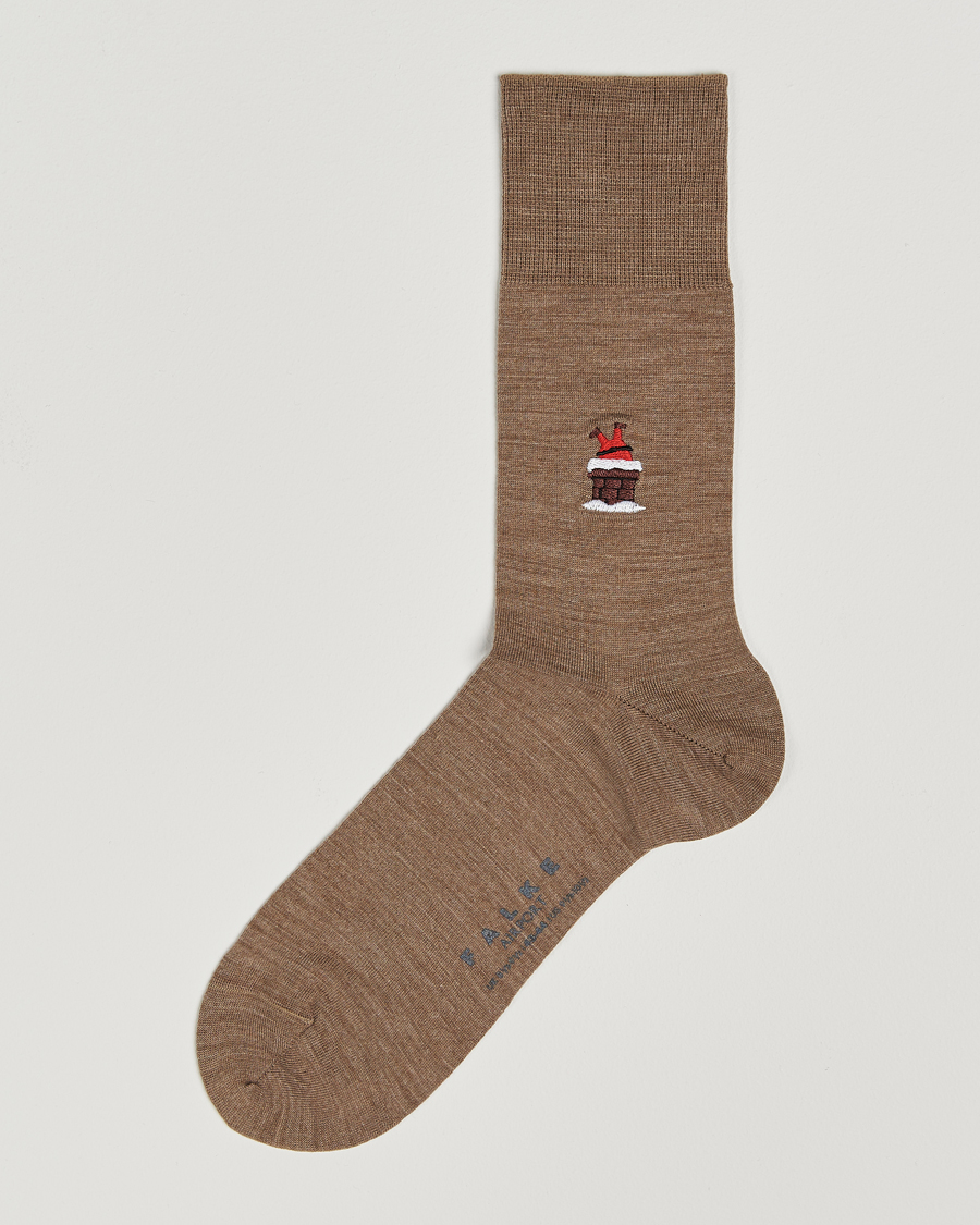 Hombres | Ropa interior y calcetines | Falke | Airport Santa Socks Nutmeg Melange
