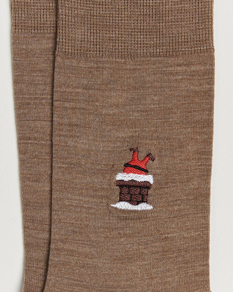 Hombres | Ropa interior y calcetines | Falke | Airport Santa Socks Nutmeg Melange