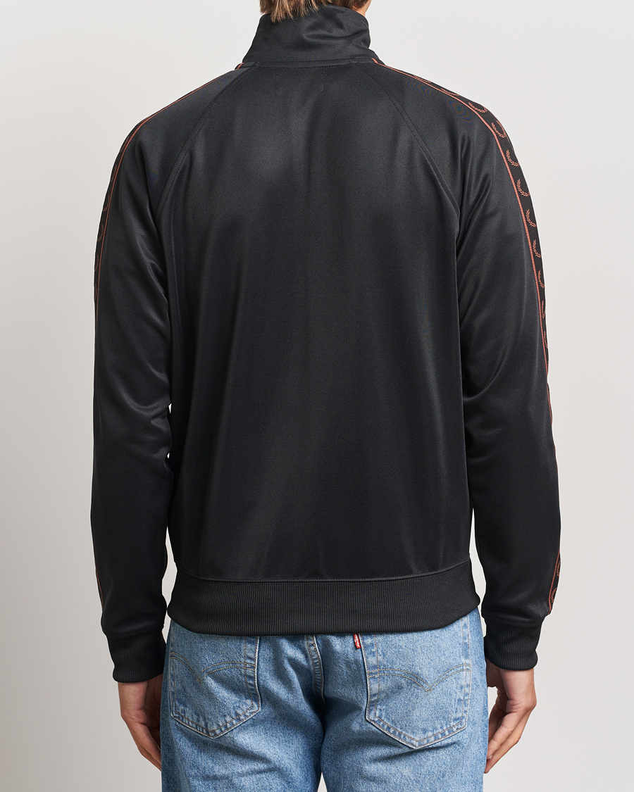 Hombres | Jerséis y prendas de punto | Fred Perry | Taped Track Jacket Black