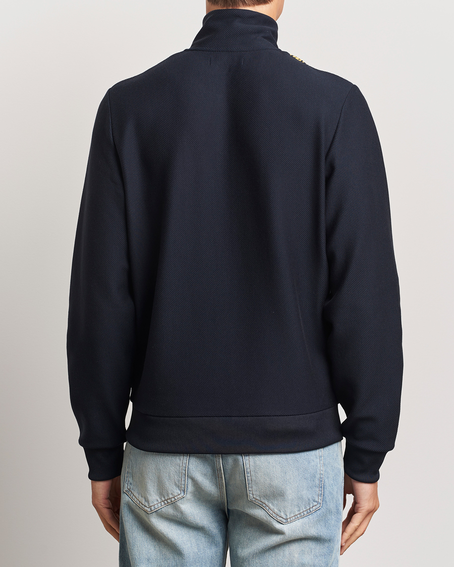 Hombres | Jerséis y prendas de punto | Fred Perry | Ombre Striped Track Jacket Navy